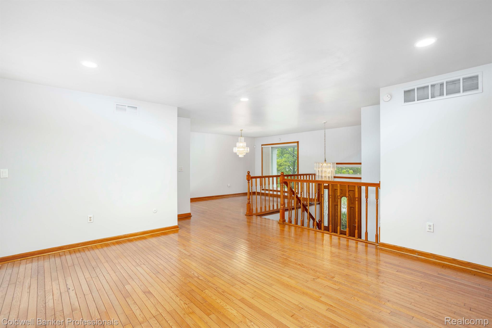 View of dining room from 