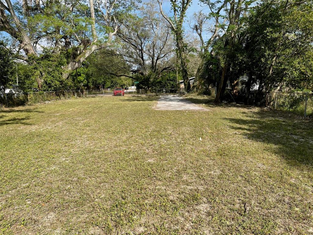Vacant LOT From Back to Front View