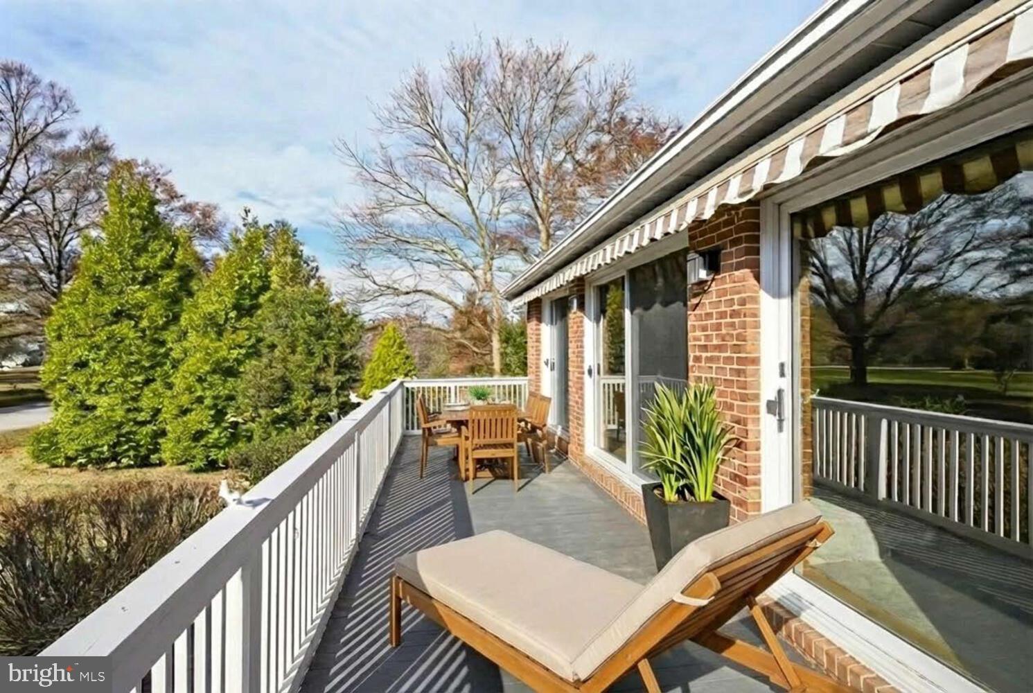 24700 Deepwater Point Drive, Unit 1 St. Michaels, MD 21663 - Photo 20 of 47 Deck with Virtual Staging