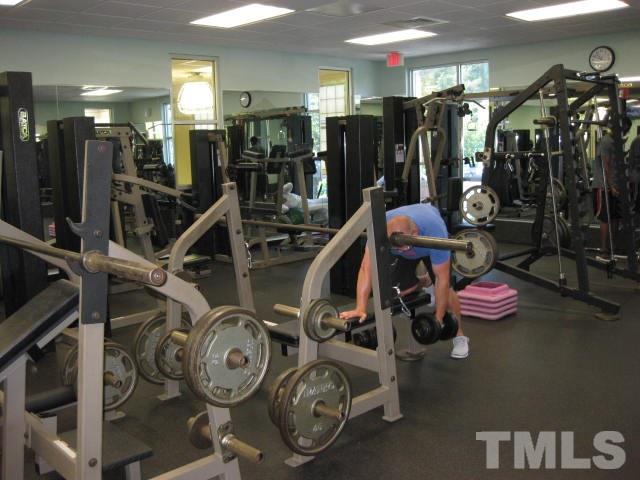 4952 Royal Adelaide Way Raleigh, NC 27604 - Photo 14 of 25 Up-to-date weight training equipment; keep fit; all part of your benefits living in Hedingham Golf Community