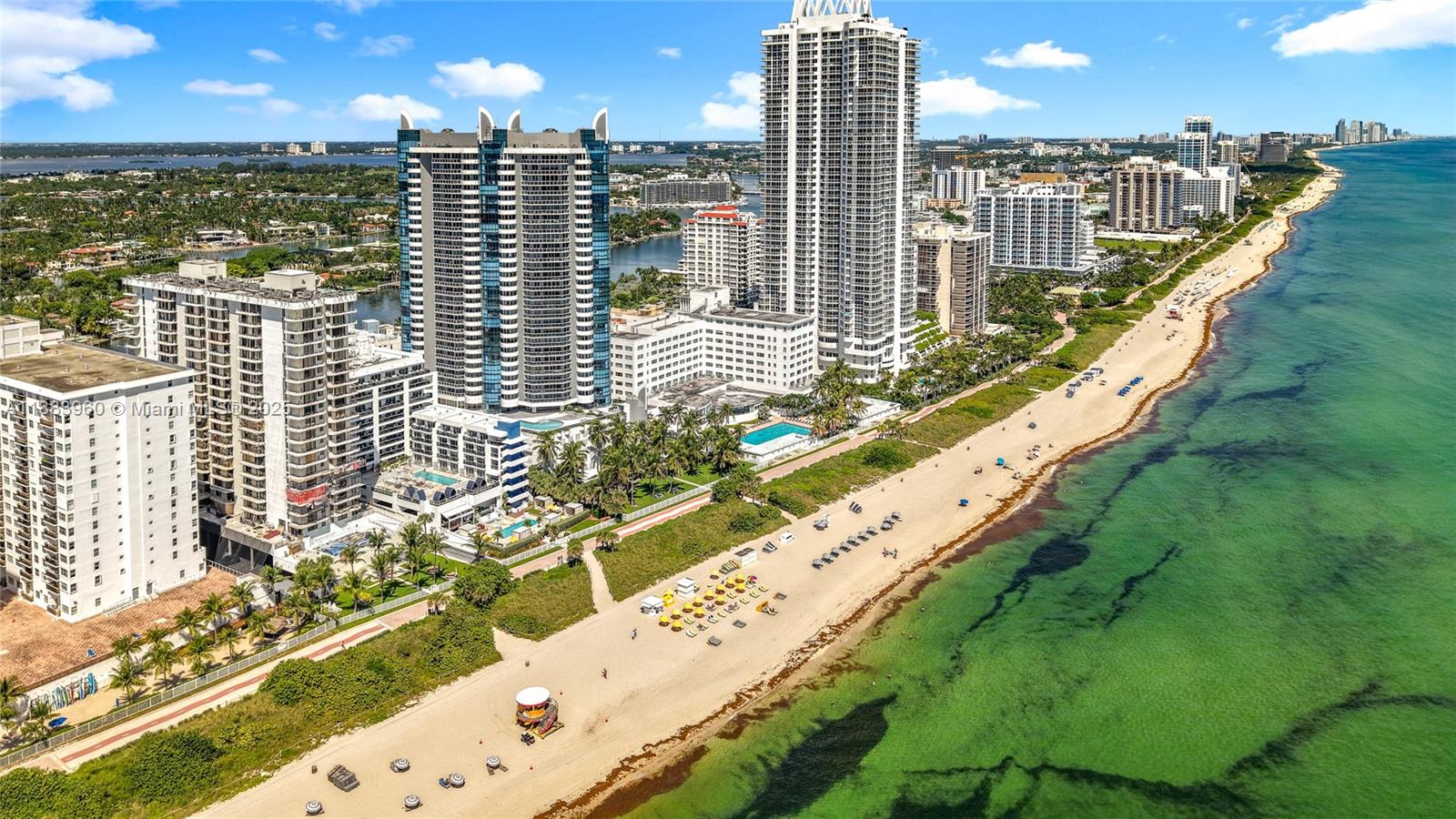 6061 Collins Avenue, Unit 20C Miami Beach, FL 33140 - Photo 28 of 29 a view of city with balcony