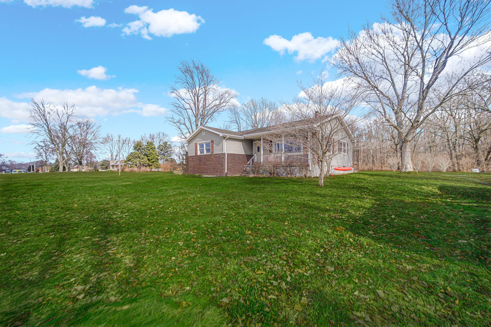 65720 Highway 4 Walkerton, IN 46574 - Photo 32 of 35 a front view of house with garden