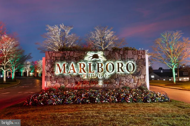 a sign broad in front of a building