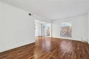 a view of an entryway door