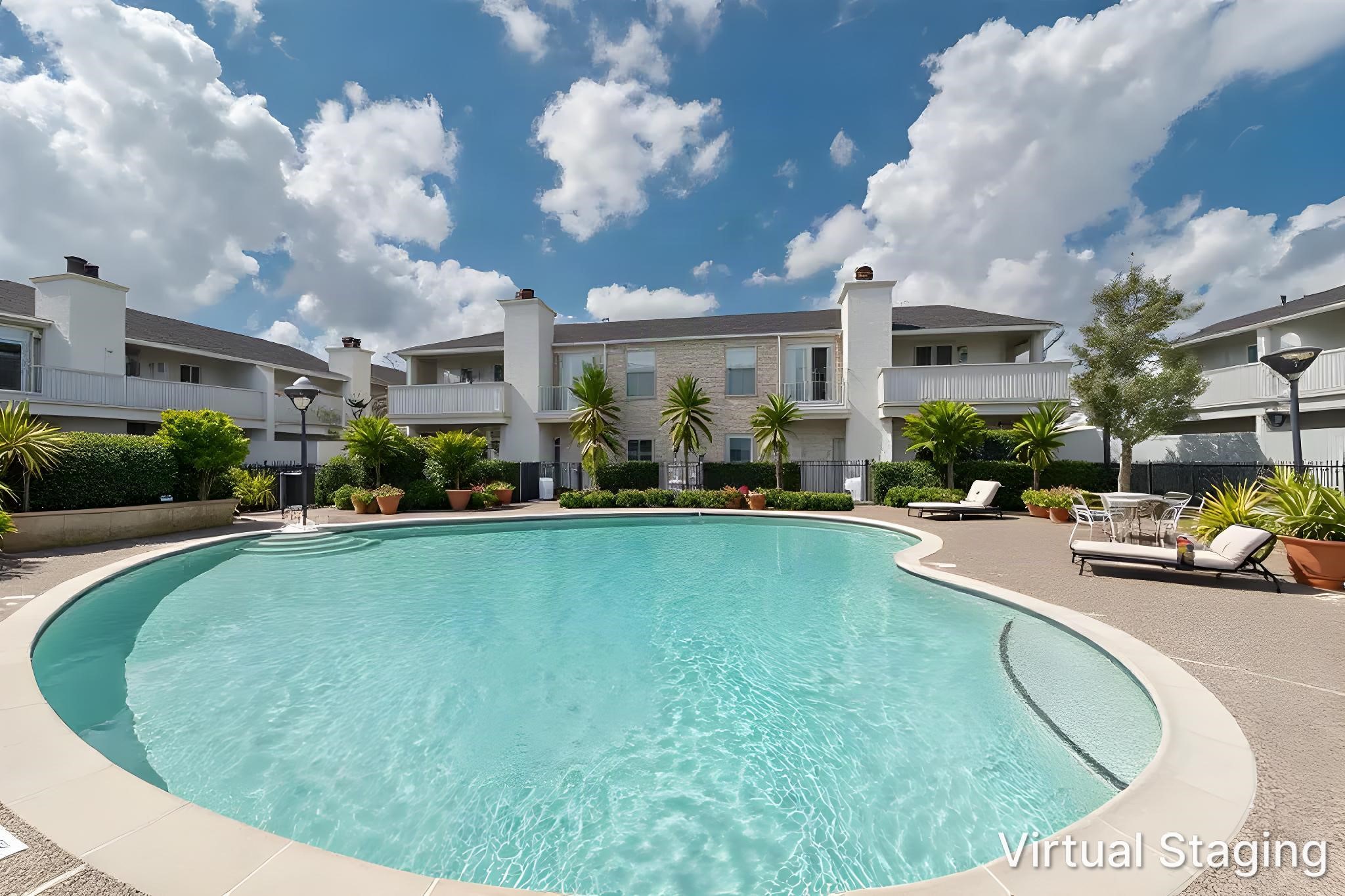 8787 Brae Acres Road, Unit 808 Houston, TX 77074 - Photo 19 of 19 Virtually staged - Community pool