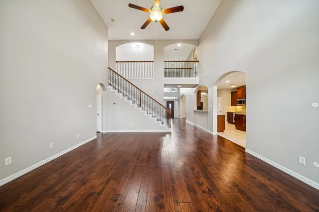 a bathroom with a tub and a shower