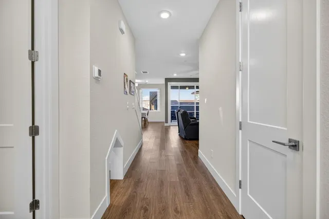 a kitchen with granite countertop a stove and a sink