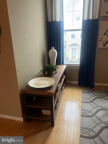 a room with furniture and window