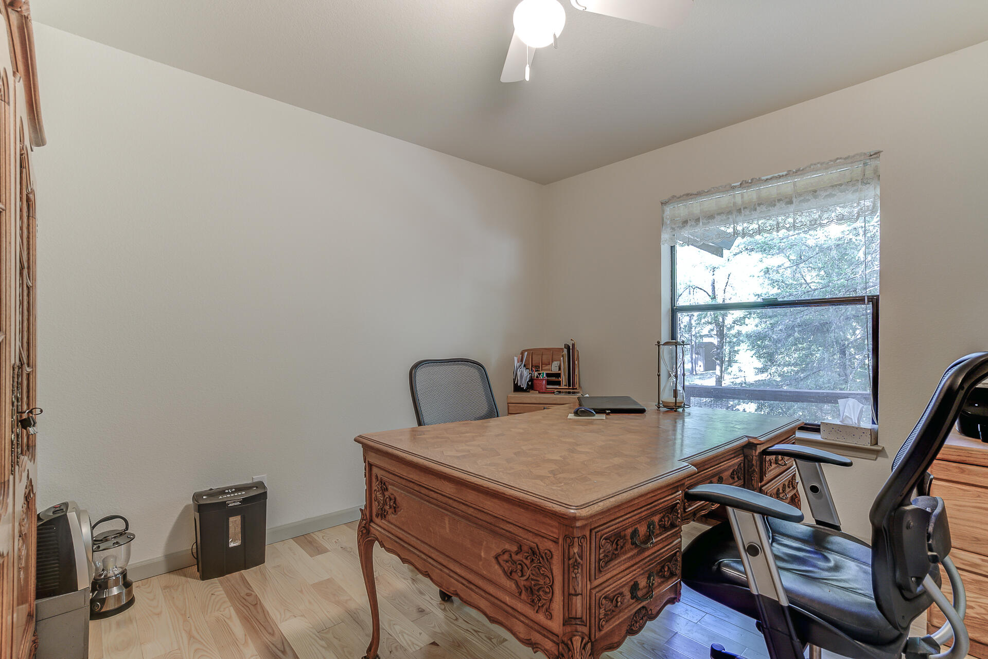 551 Salt Flat Road Lewiston, CA 96052 - Photo 15 of 29 a view of a workspace with furniture and a window