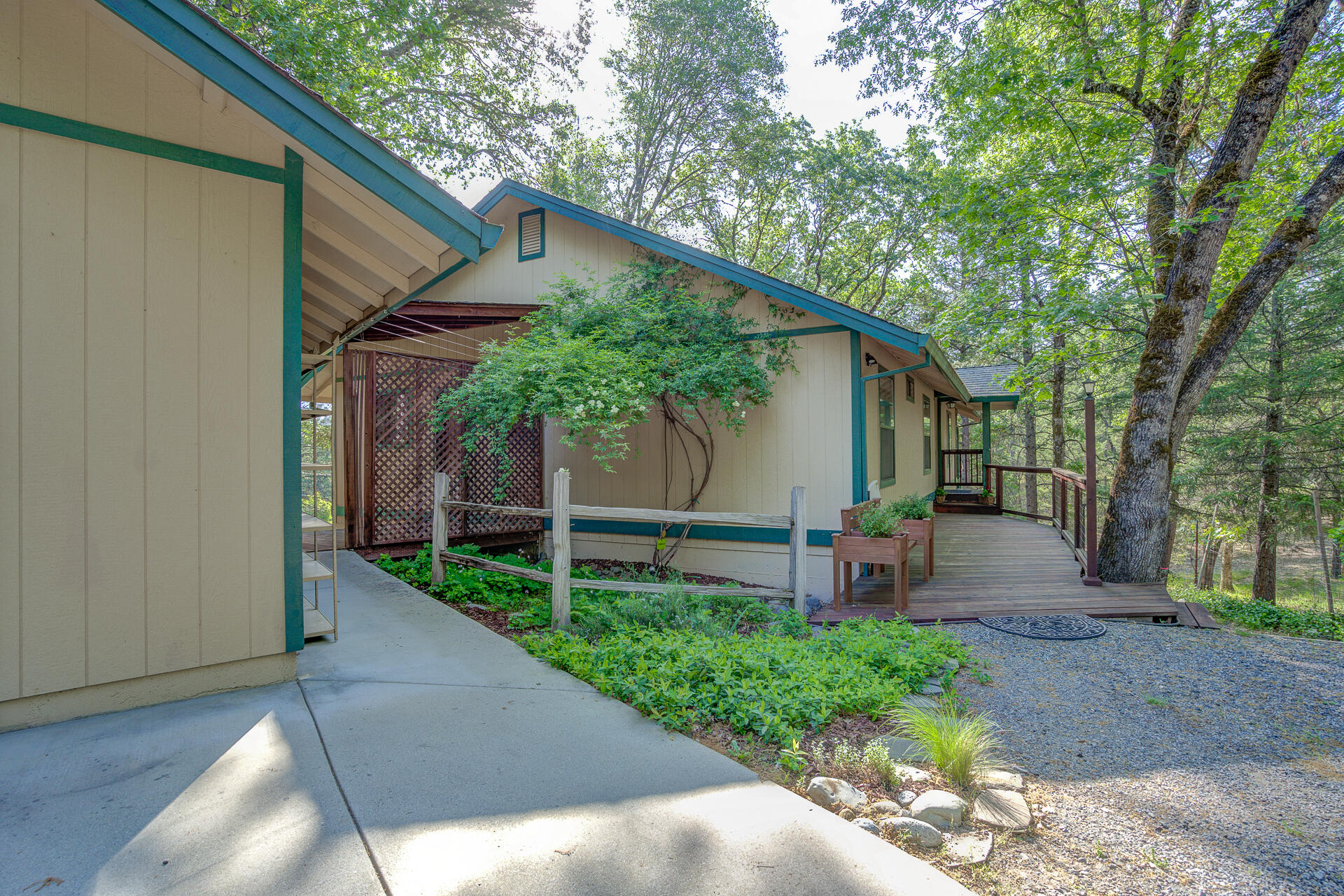 551 Salt Flat Road Lewiston, CA 96052 - Photo 28 of 29 a view of a house with a yard and tree