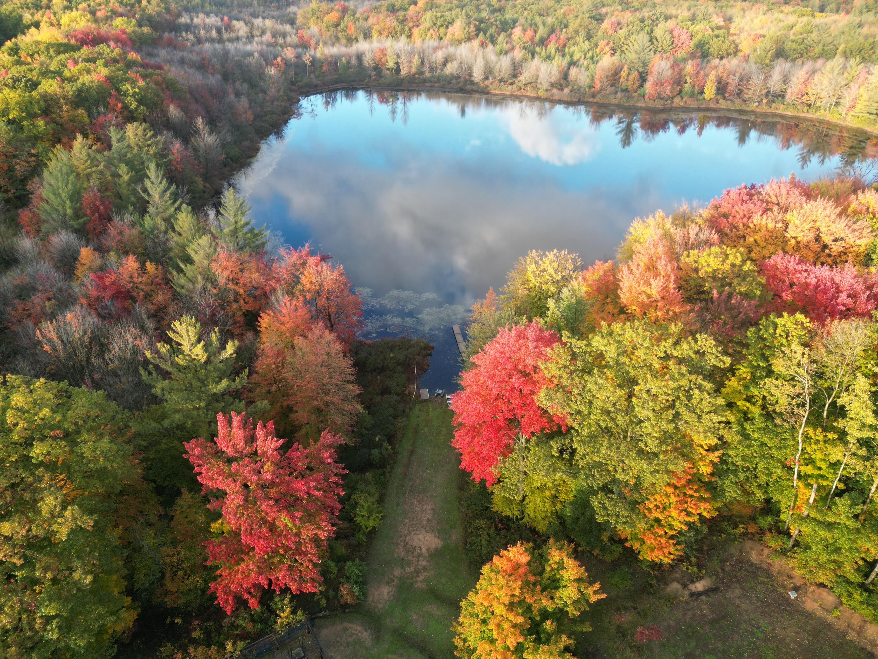 6416 East Rossell Lake Road Walkerville, MI 49459 - Photo 2 of 24 dji-fly-20221012-183116-726-166562399443