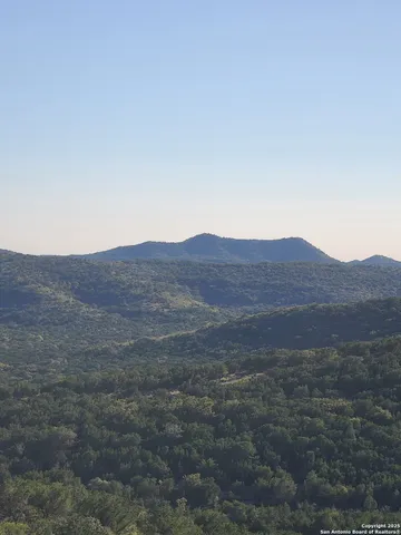 a view of a house with a mountain