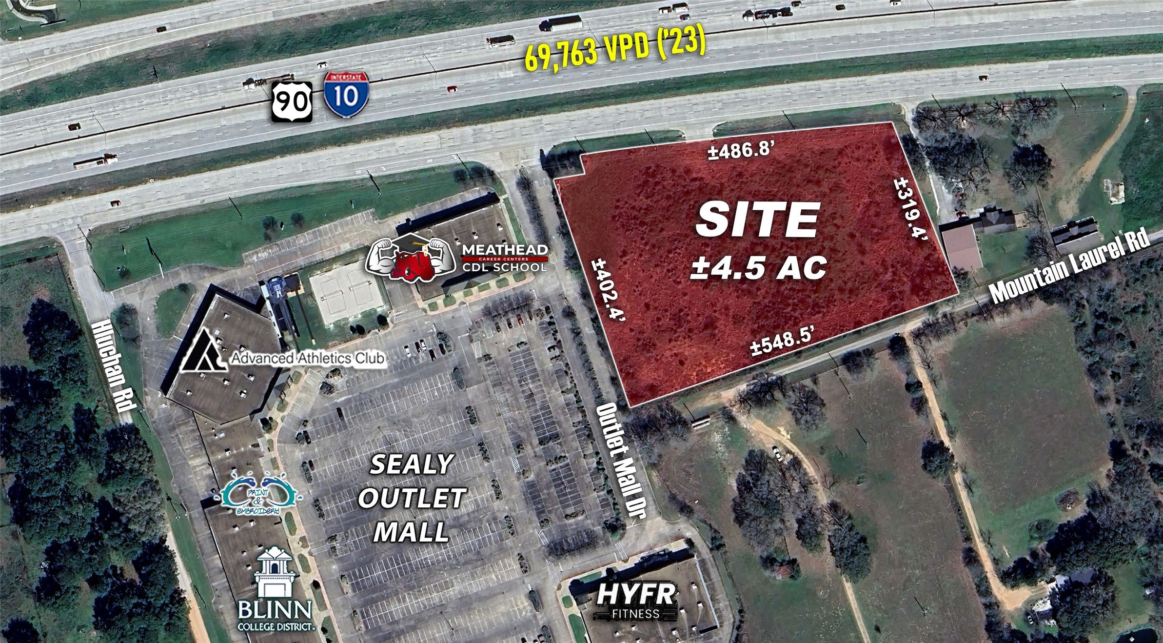 4089 Interstate 10 Frontage Road Sealy, TX 77474 - Photo 1 of 5