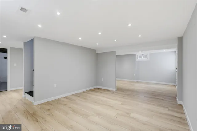 a view of empty room