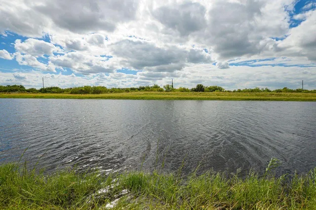 a view of an outdoor space and a lake view