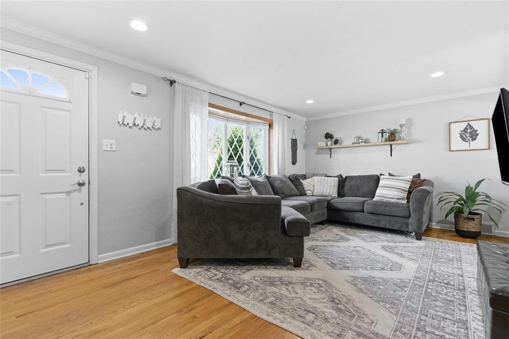 301 Amity Road Glenshaw, PA 15116 - Photo 2 of 30 a living room with furniture and wooden floor