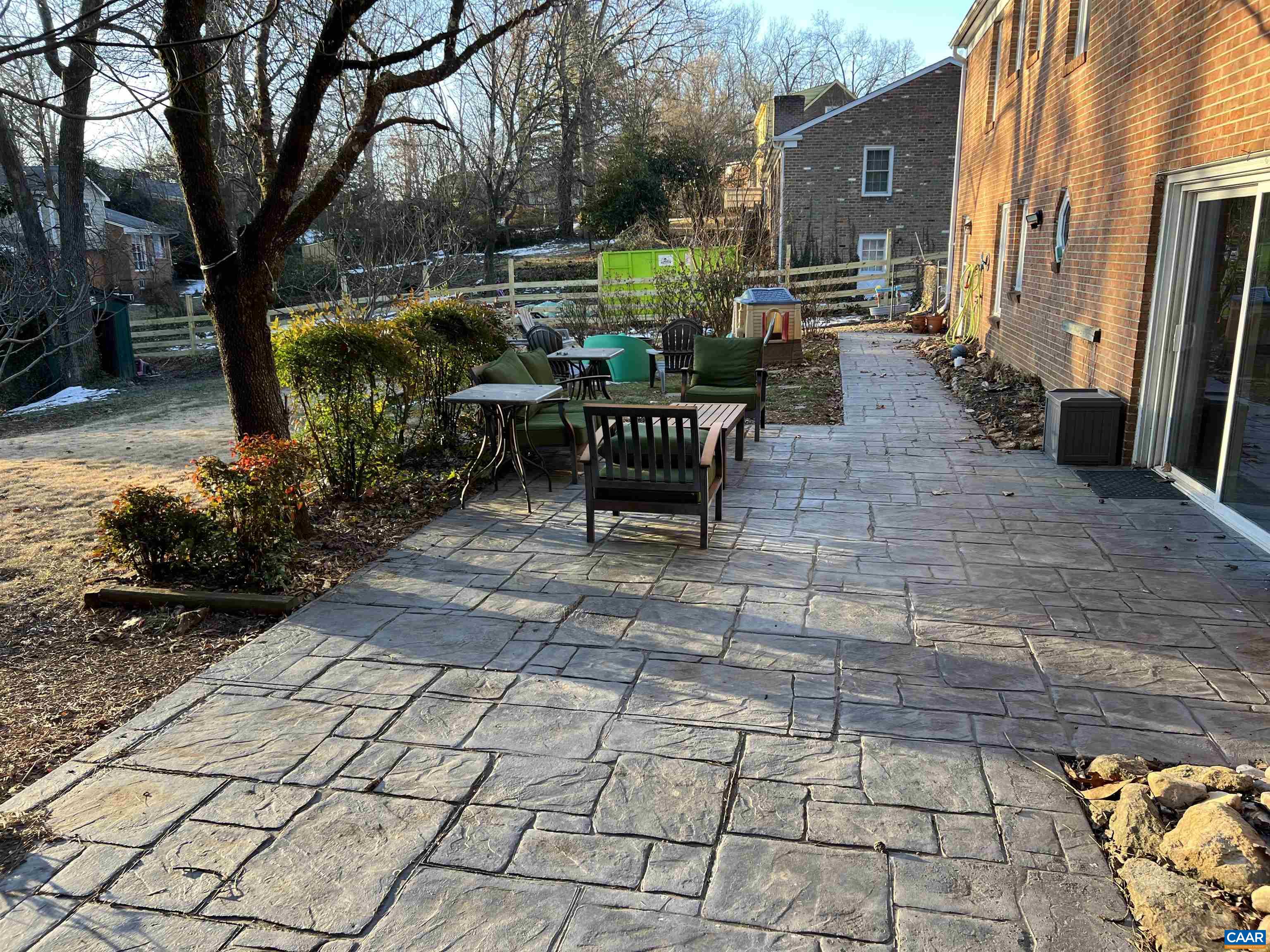 206 Georgetown Road Charlottesville, VA 22901 - Photo 35 of 35 a view of a chairs and table in the patio in front of a house
