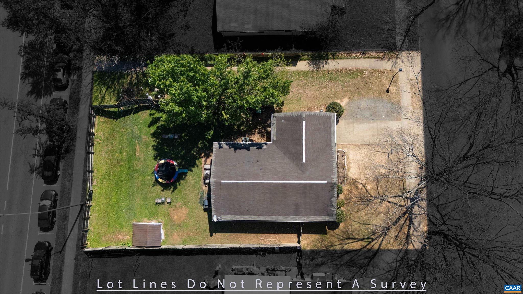 215 Dice Street Charlottesville, VA 22902 - Photo 42 of 52 an aerial view of a residential houses with yard