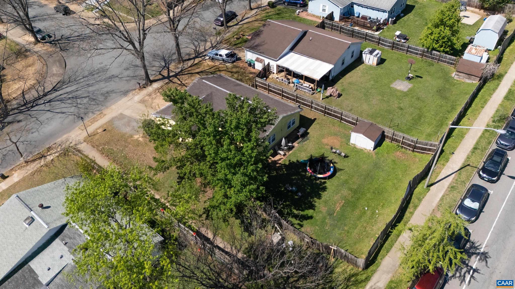215 Dice Street Charlottesville, VA 22902 - Photo 45 of 52 an aerial view of a residential houses with outdoor space