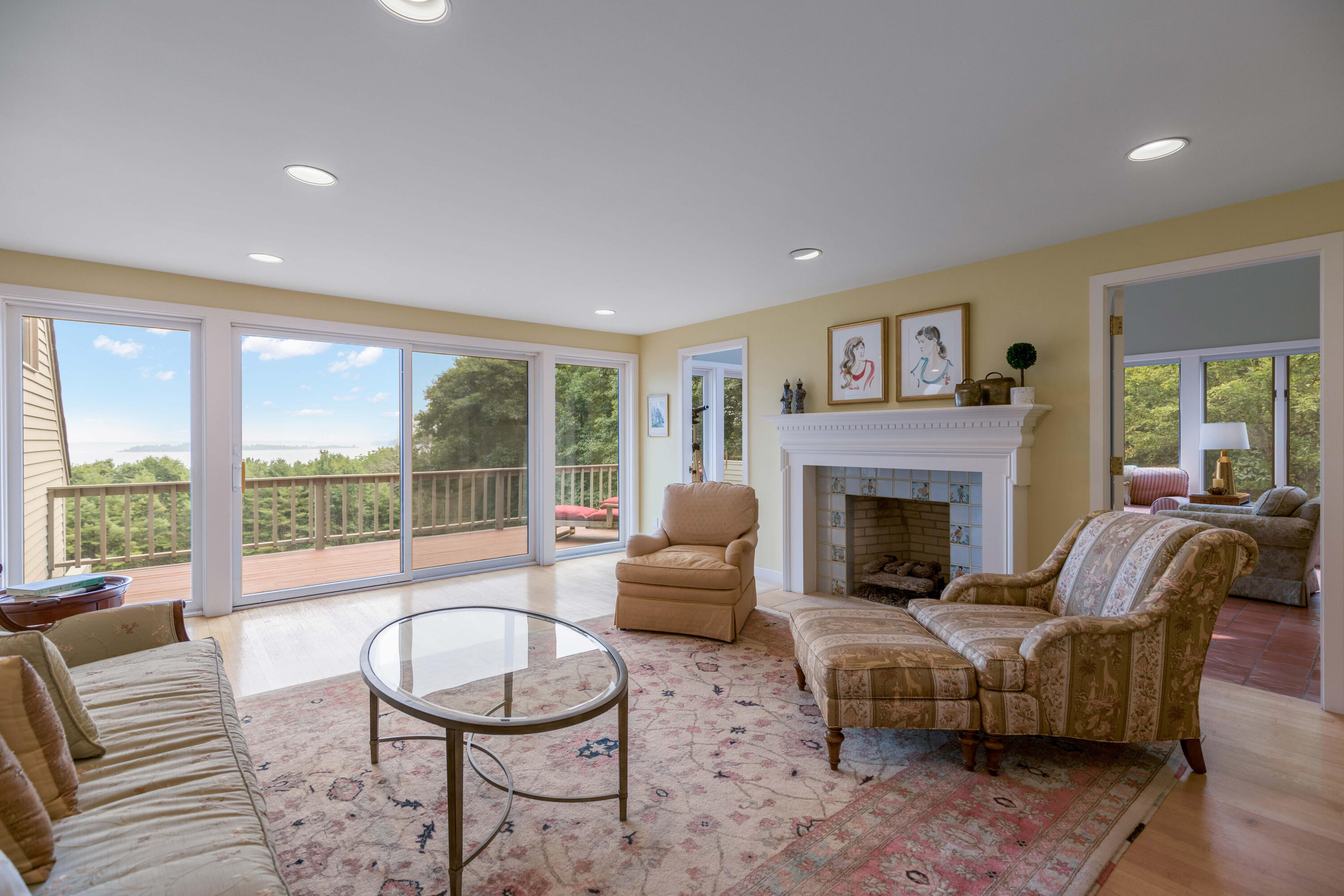 71 Schooner Ridge Road Cumberland Foreside, ME 04110 - Photo 7 of 57 Living room with a View