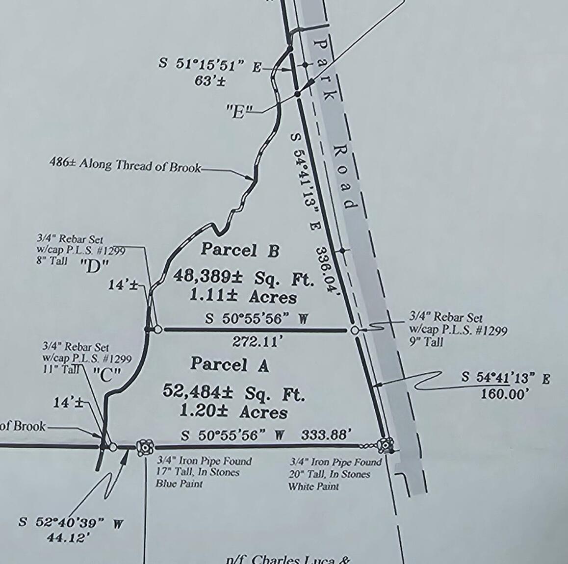 Parcel A is subject property