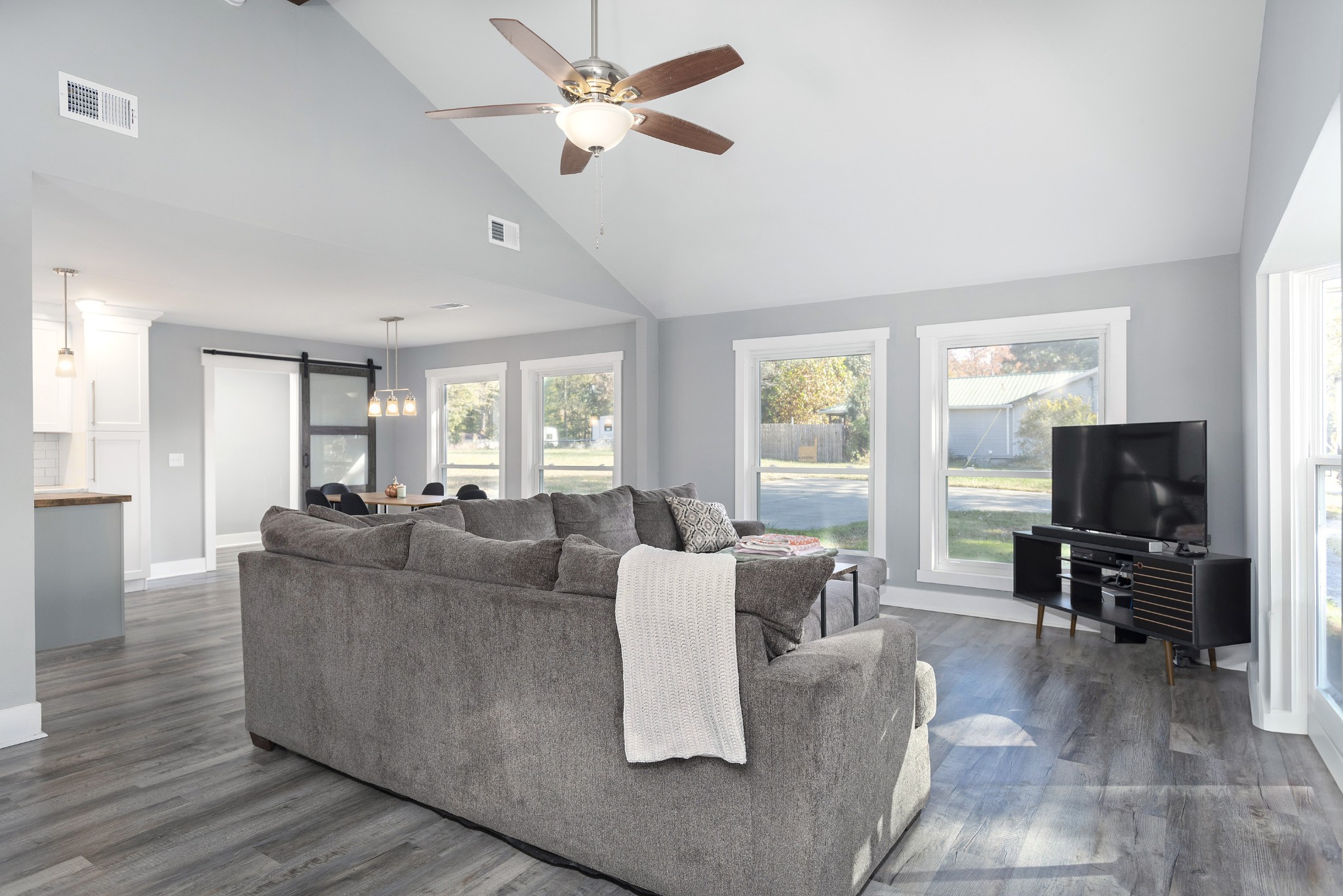 108 Esque Road Bethpage, TN 37022 - Photo 8 of 30 a living room with furniture and a flat screen tv