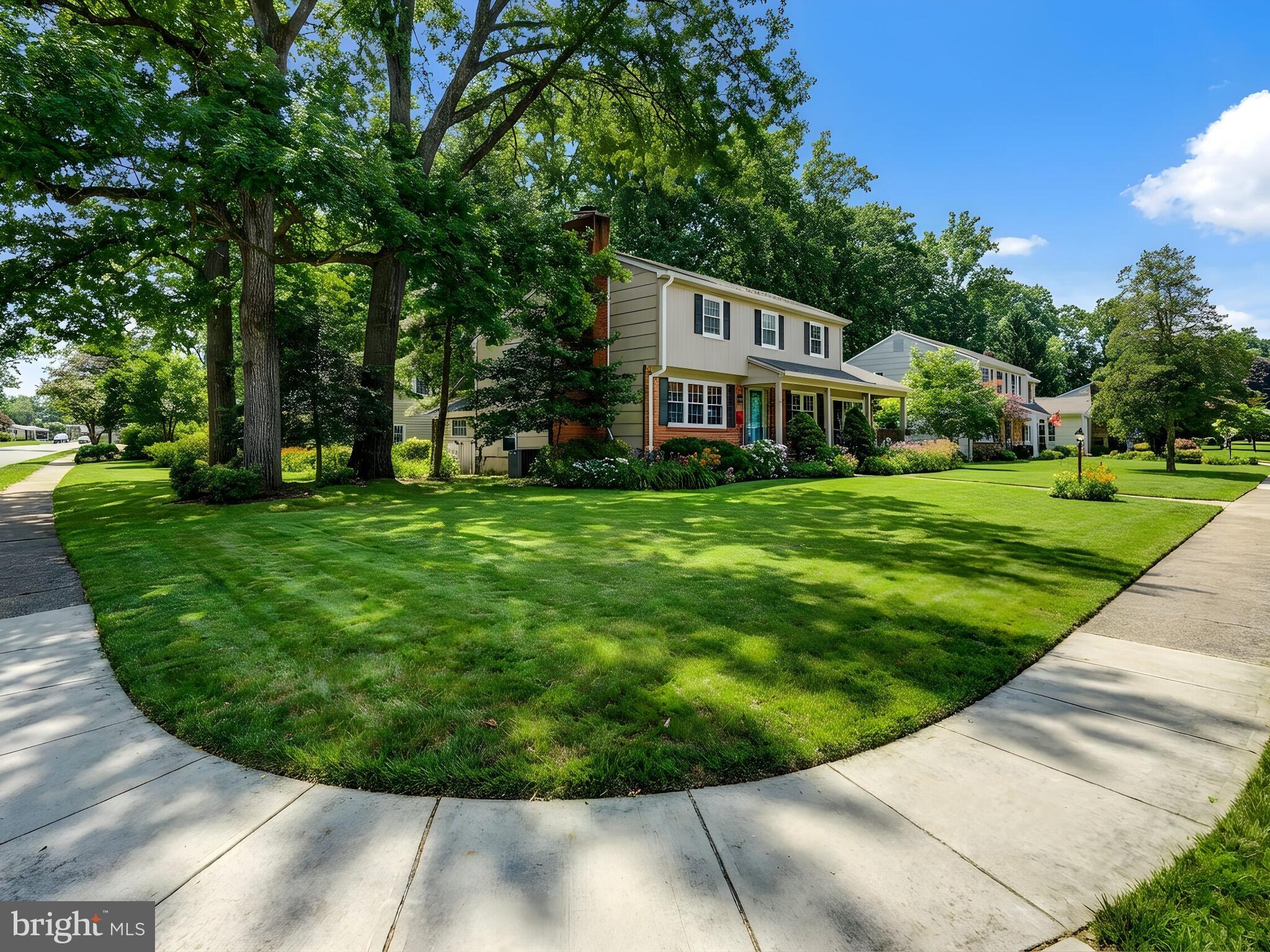 201 Brightdale Road Lutherville-Timonium, MD 21093 - Photo 43 of 48 a view of a house with a backyard