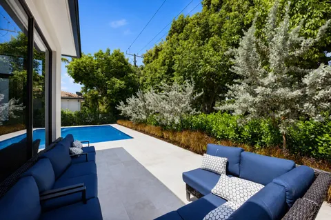 a view of a couches in a patio