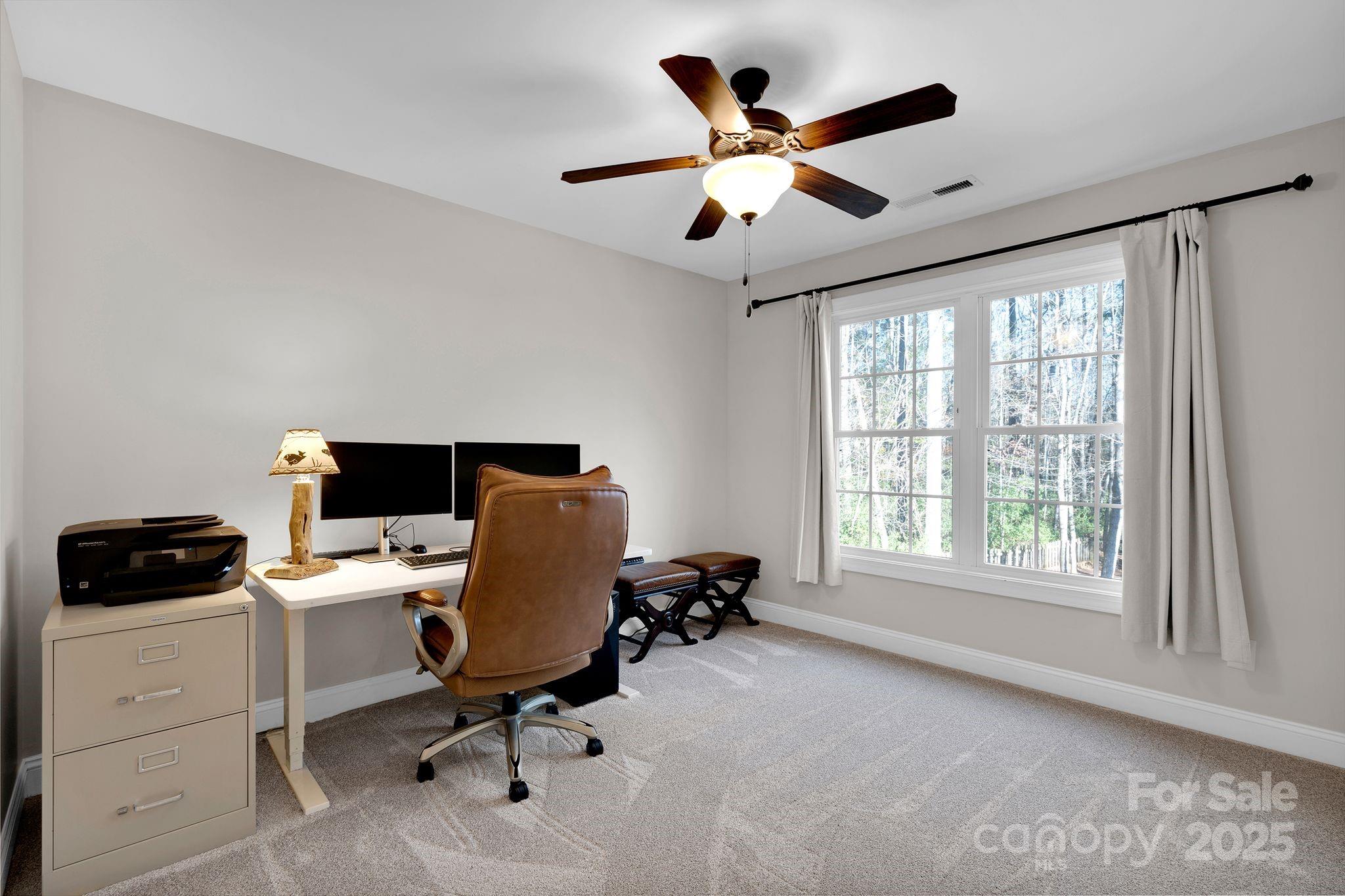 481 Evergreen Road Lake Wylie, SC 29710 - Photo 33 of 45 a view of workspace with furniture and a window