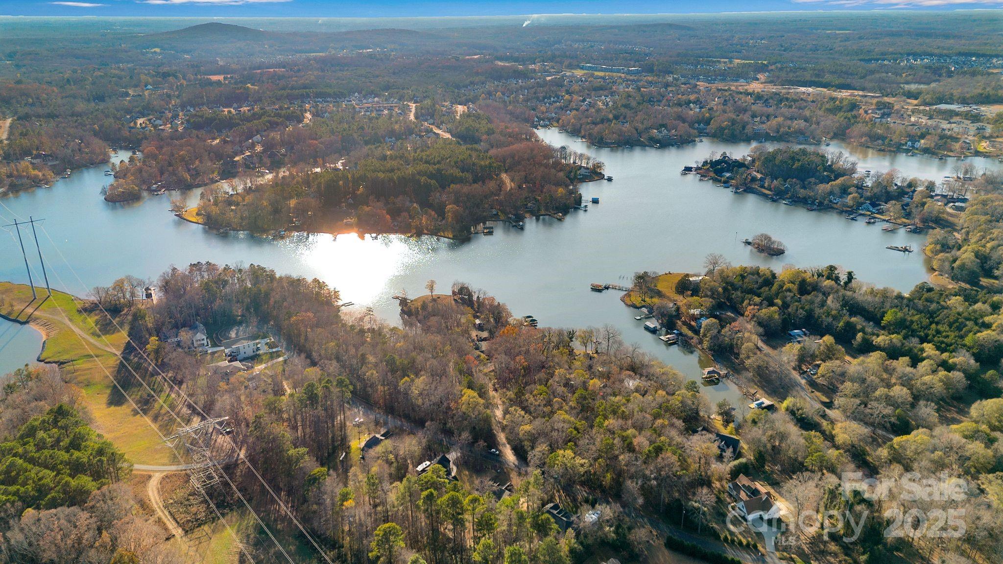 481 Evergreen Road Lake Wylie, SC 29710 - Photo 5 of 45 an aerial view of residential houses with outdoor space