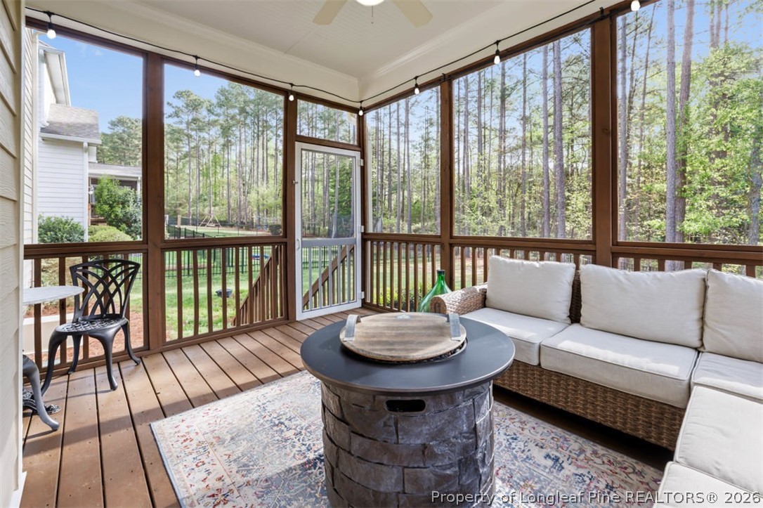 48 Valley Brook Lane Spring Lake, NC 28390 - Photo 11 of 50 a living room with furniture and a large window