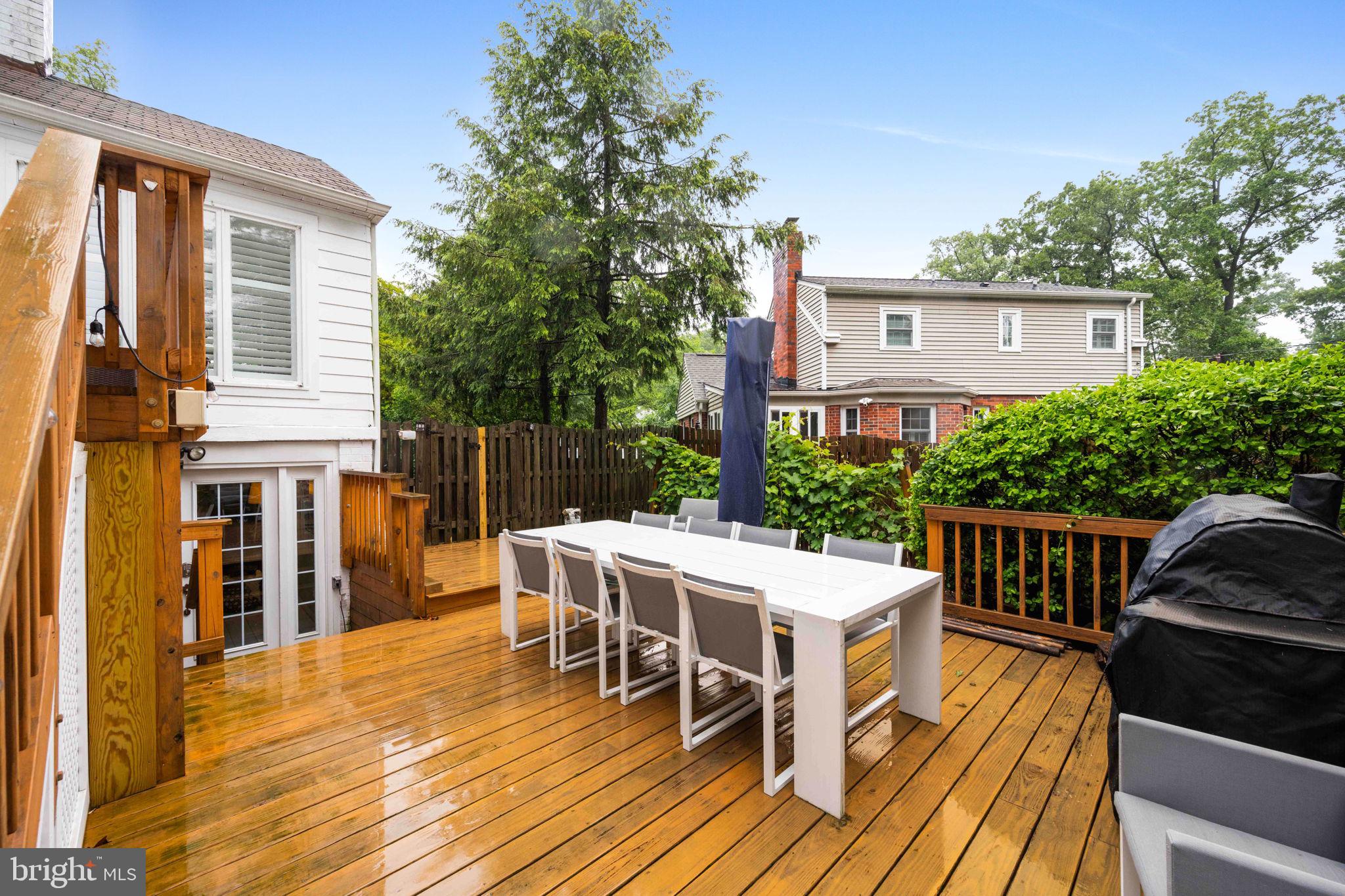 3311 Cameron Mills Road Alexandria, VA 22302 - Photo 63 of 82 Huge deck, lots of room for entertaining