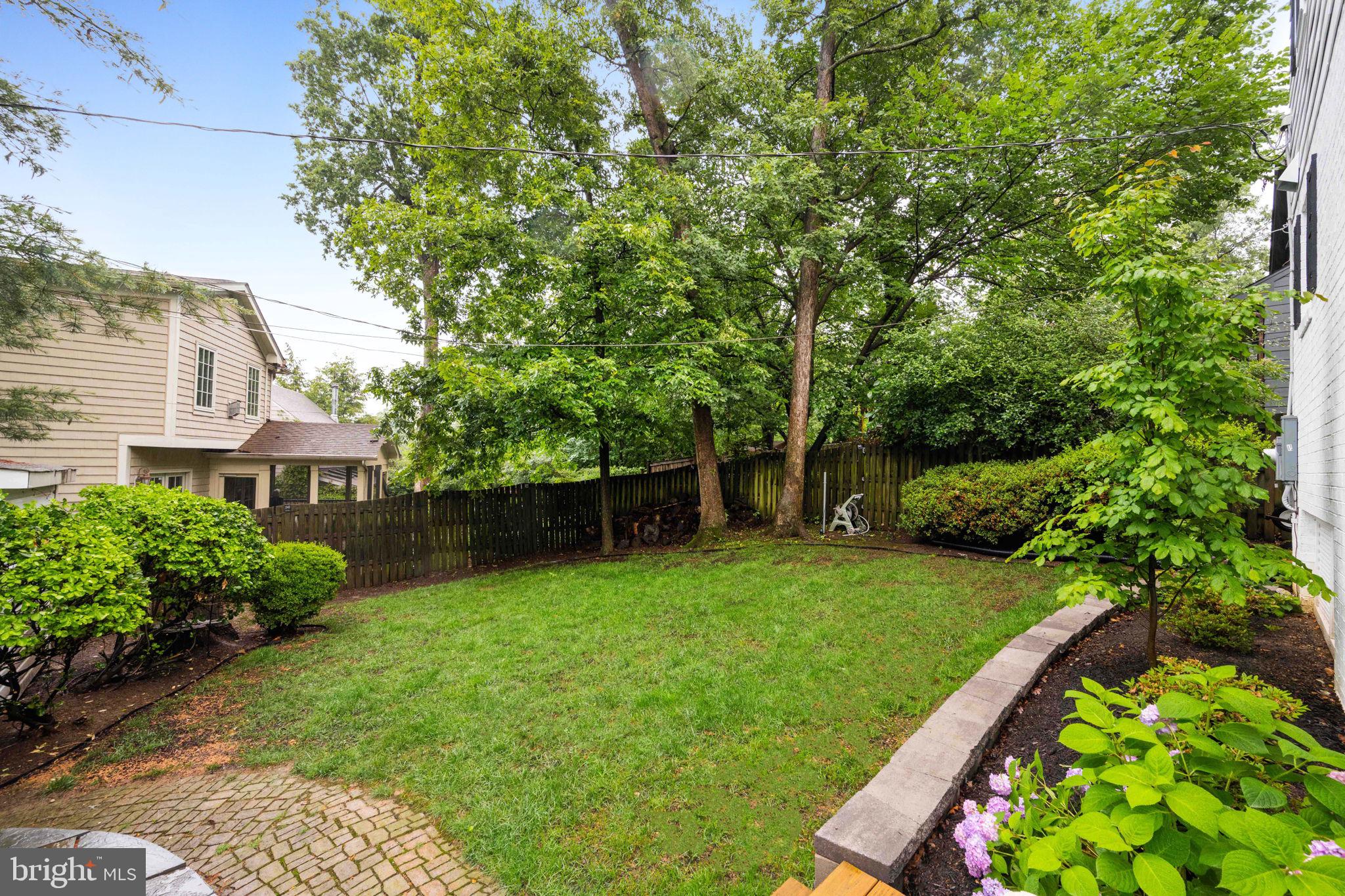 3311 Cameron Mills Road Alexandria, VA 22302 - Photo 74 of 82 flat, fully fenced backyard