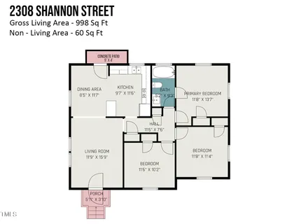 $275,000 | 2308 Shannon Street, Raleigh, NC 27610