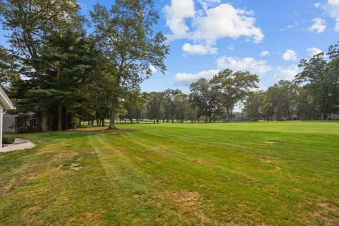 a view of a volley ball court