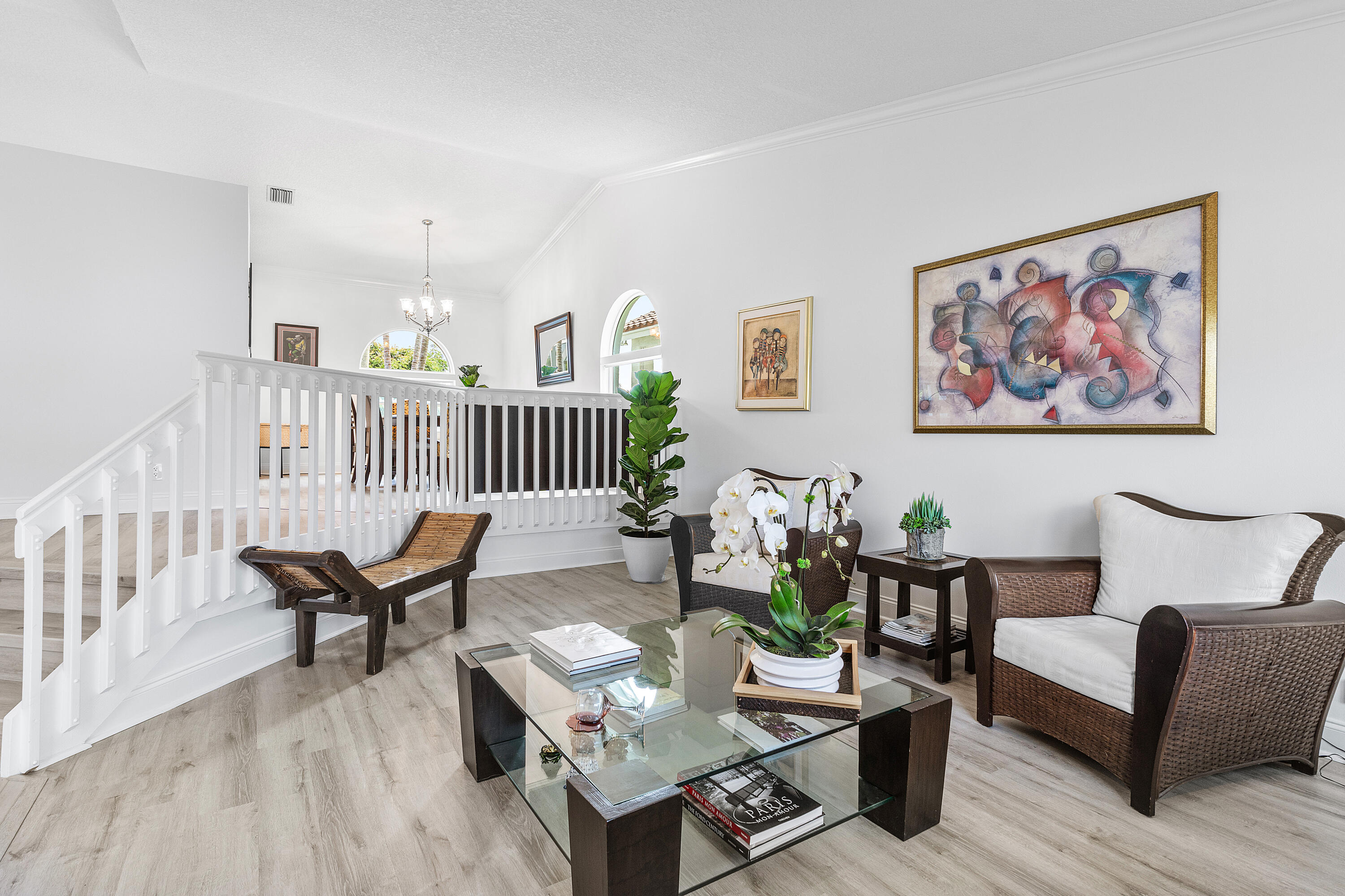 10824 Tea Olive Lane Boca Raton, FL 33498 - Photo 5 of 76 a living room with furniture and wooden floor