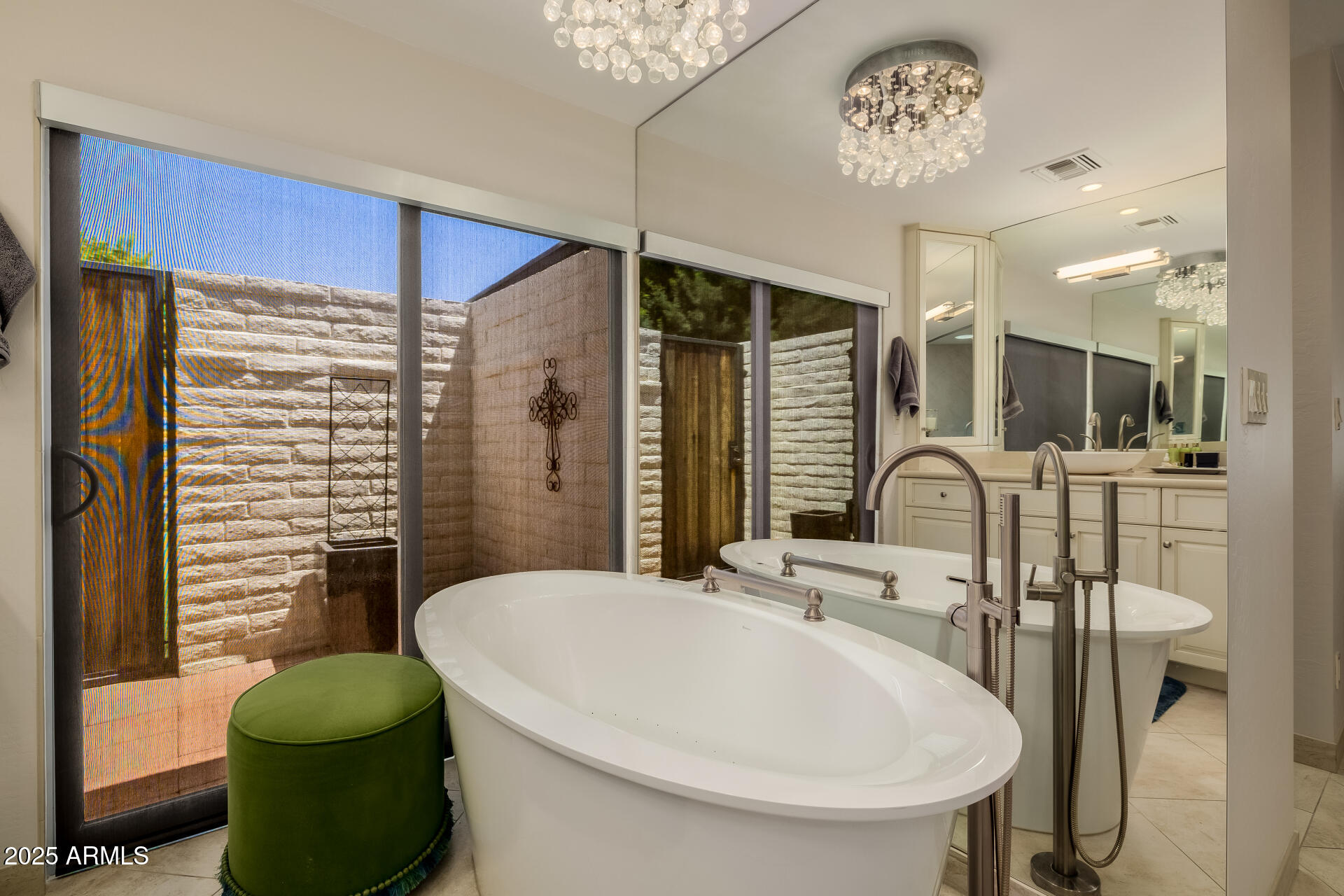 7322 East McLellan Boulevard Scottsdale, AZ 85250 - Photo 34 of 64 a bathroom with a sink a toilet and shower