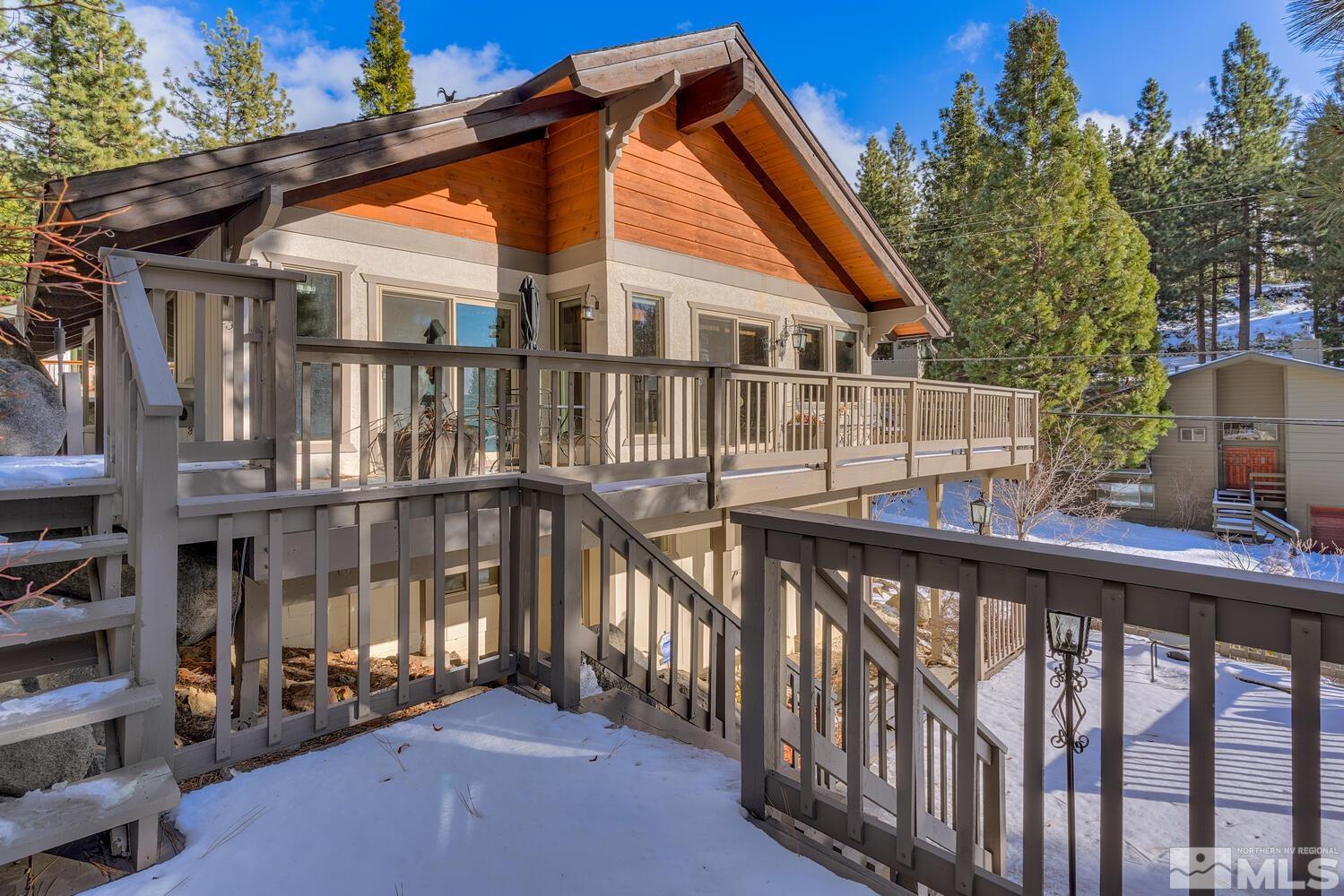 308 Elks Point Road Zephyr Cove, NV 89448 - Photo 5 of 29 a view of a house with a balcony