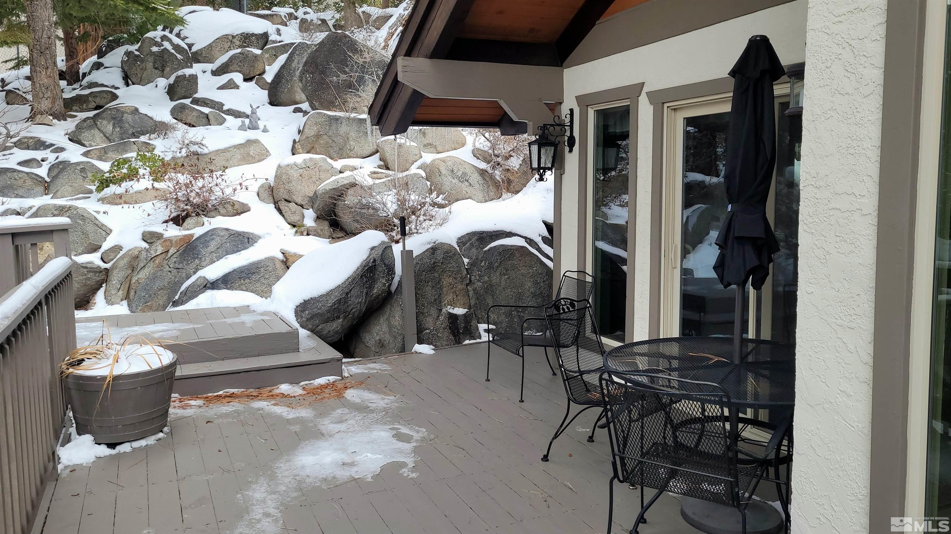 308 Elks Point Road Zephyr Cove, NV 89448 - Photo 6 of 29 a view of outdoor space and porch