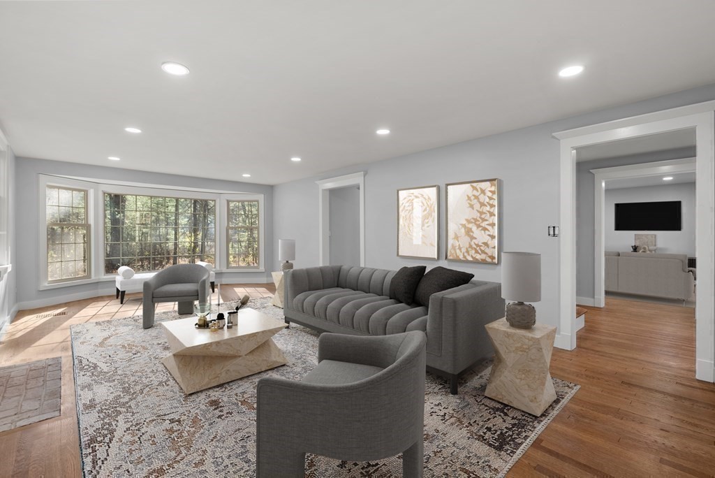 162 Winter Street Weston, MA 02493 - Photo 16 of 36 a living room with furniture and a large window