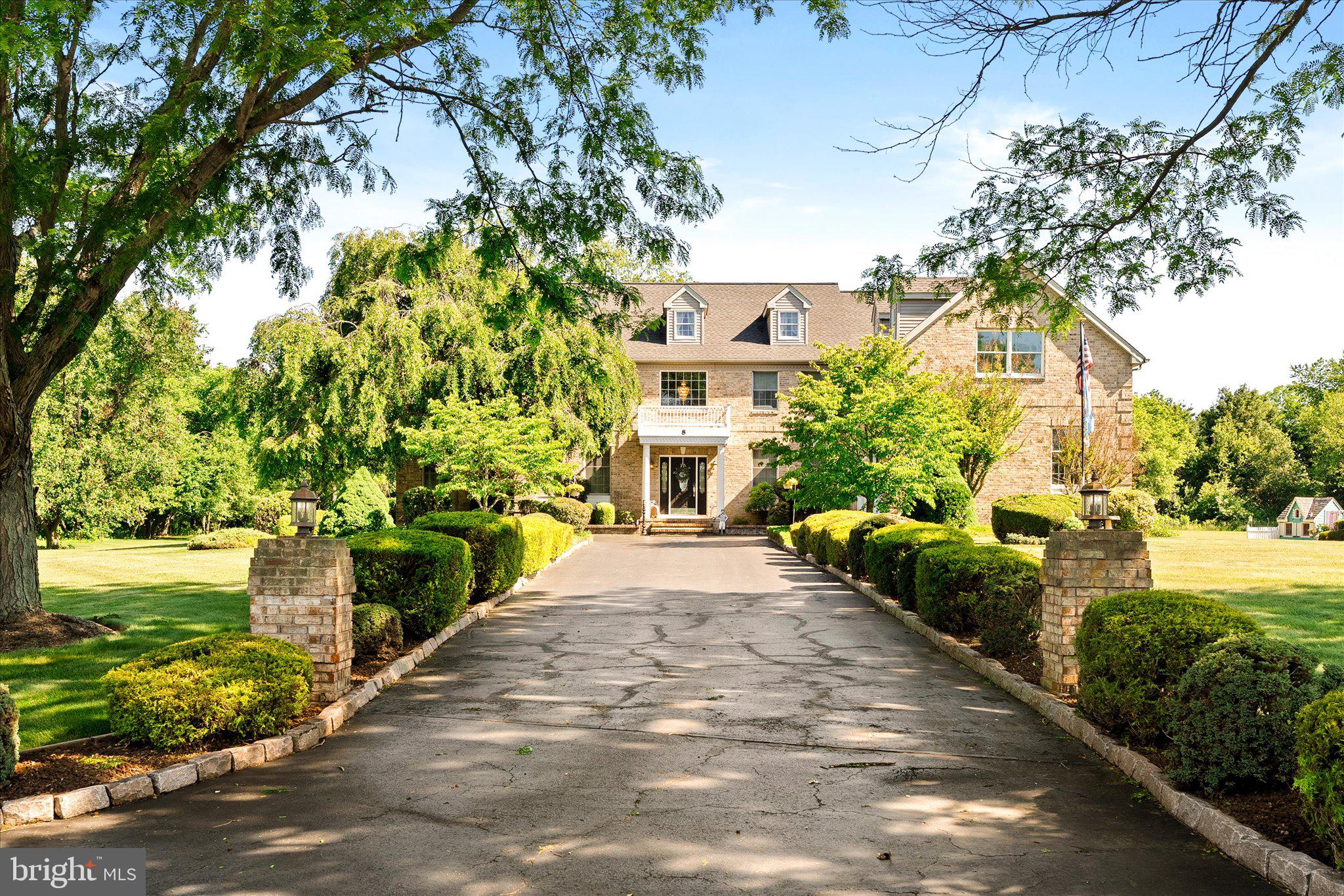 8 Carney Way Hamilton, NJ 08620 - Photo 2 of 66 Charming estate with lush surroundings.