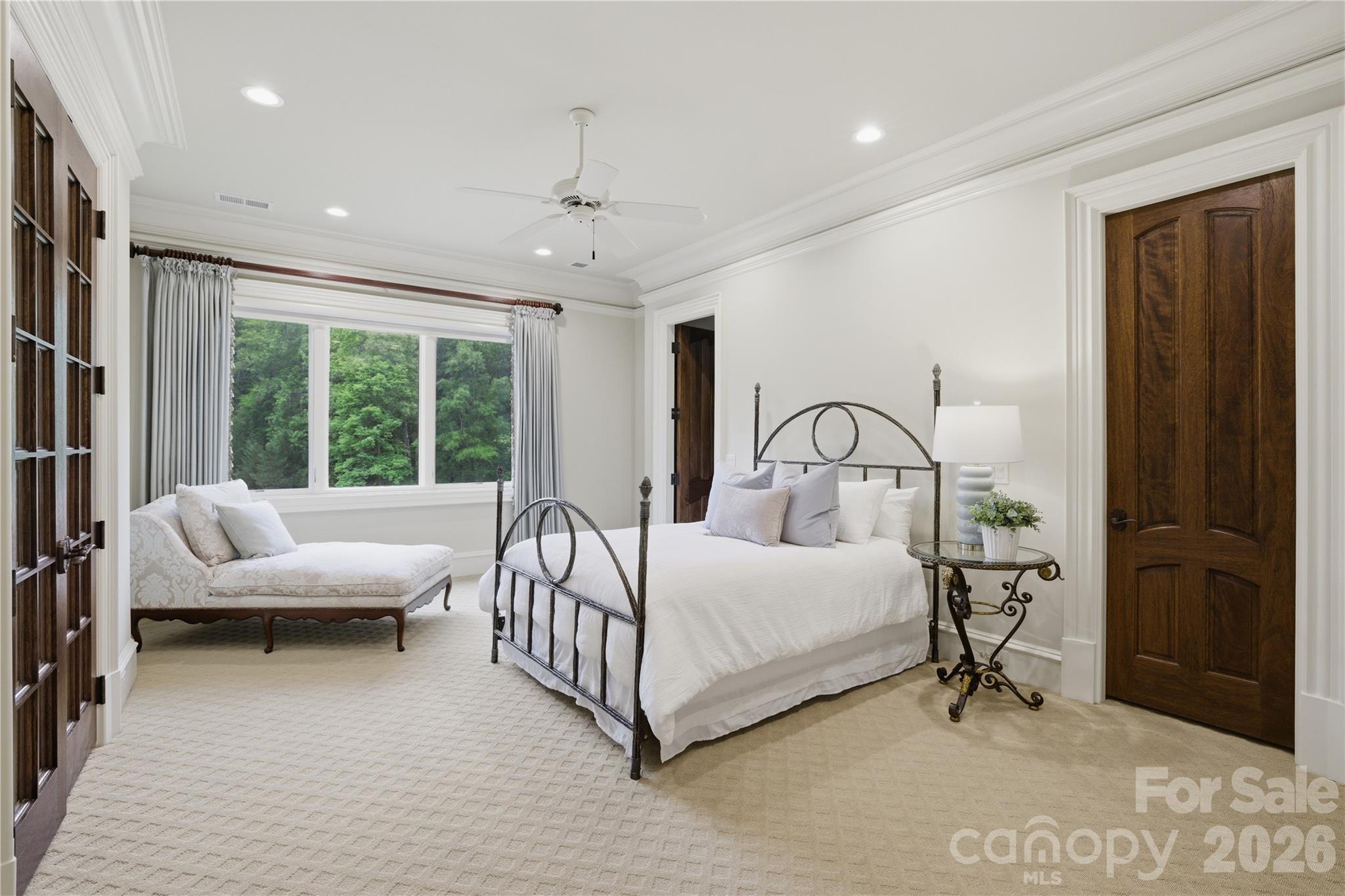 16460 Marvin Road Charlotte, NC 28277 - Photo 35 of 47 a bedroom with bed and a large window