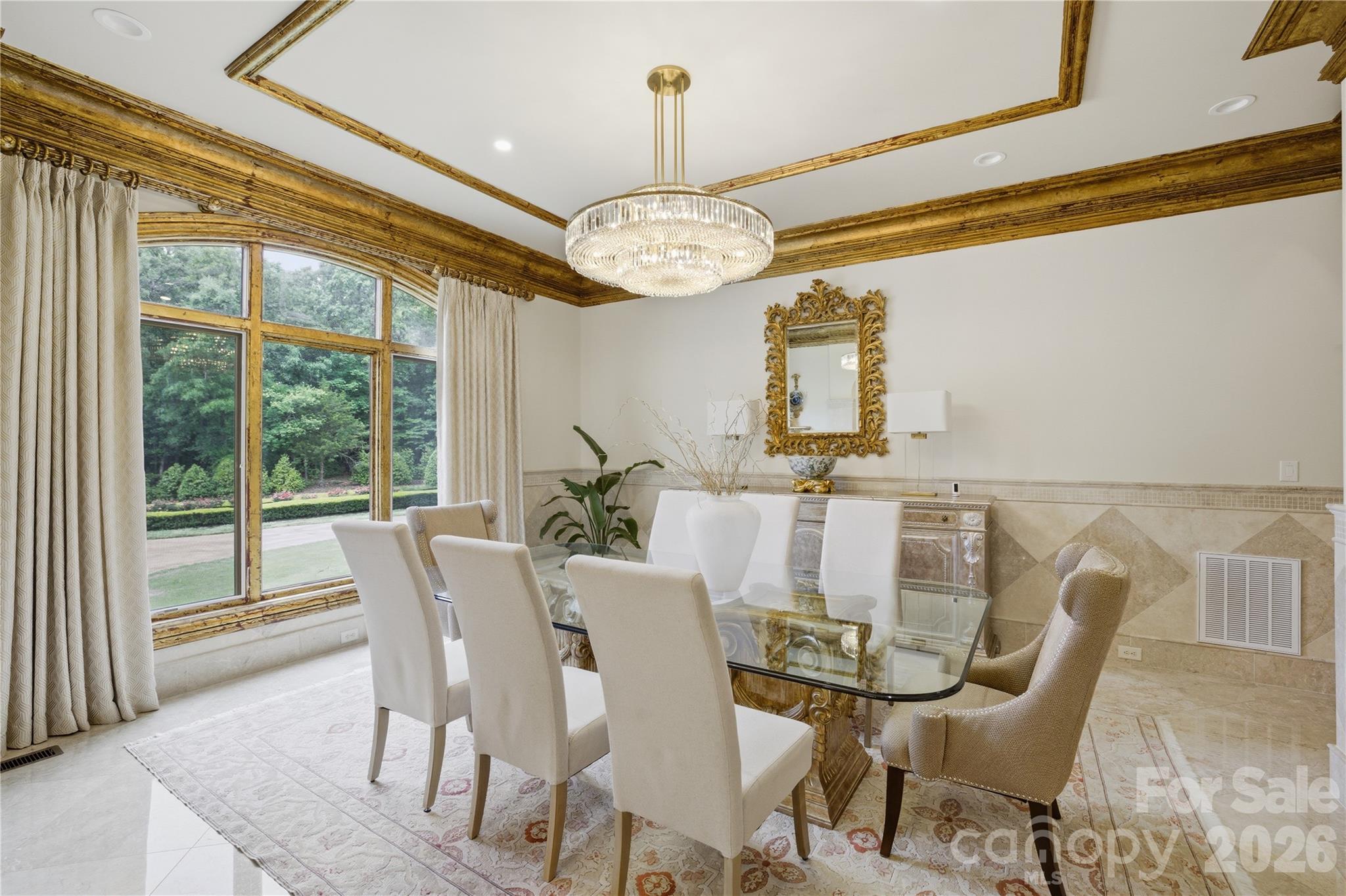 16460 Marvin Road Charlotte, NC 28277 - Photo 8 of 47 a view of a dining room with furniture window and outside view