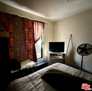 a room with furniture and window