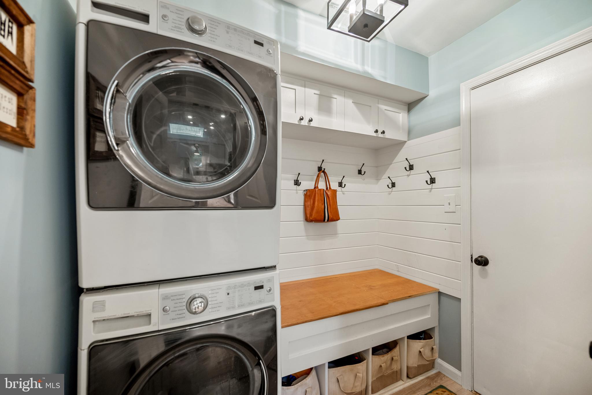 7838 Roundabout Way Springfield, VA 22153 - Photo 21 of 56 a view of utility room and washer dryer
