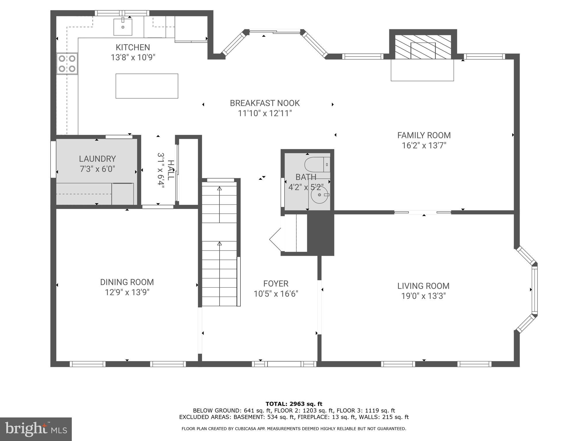 7838 Roundabout Way Springfield, VA 22153 - Photo 53 of 56 Main Level Floorplan