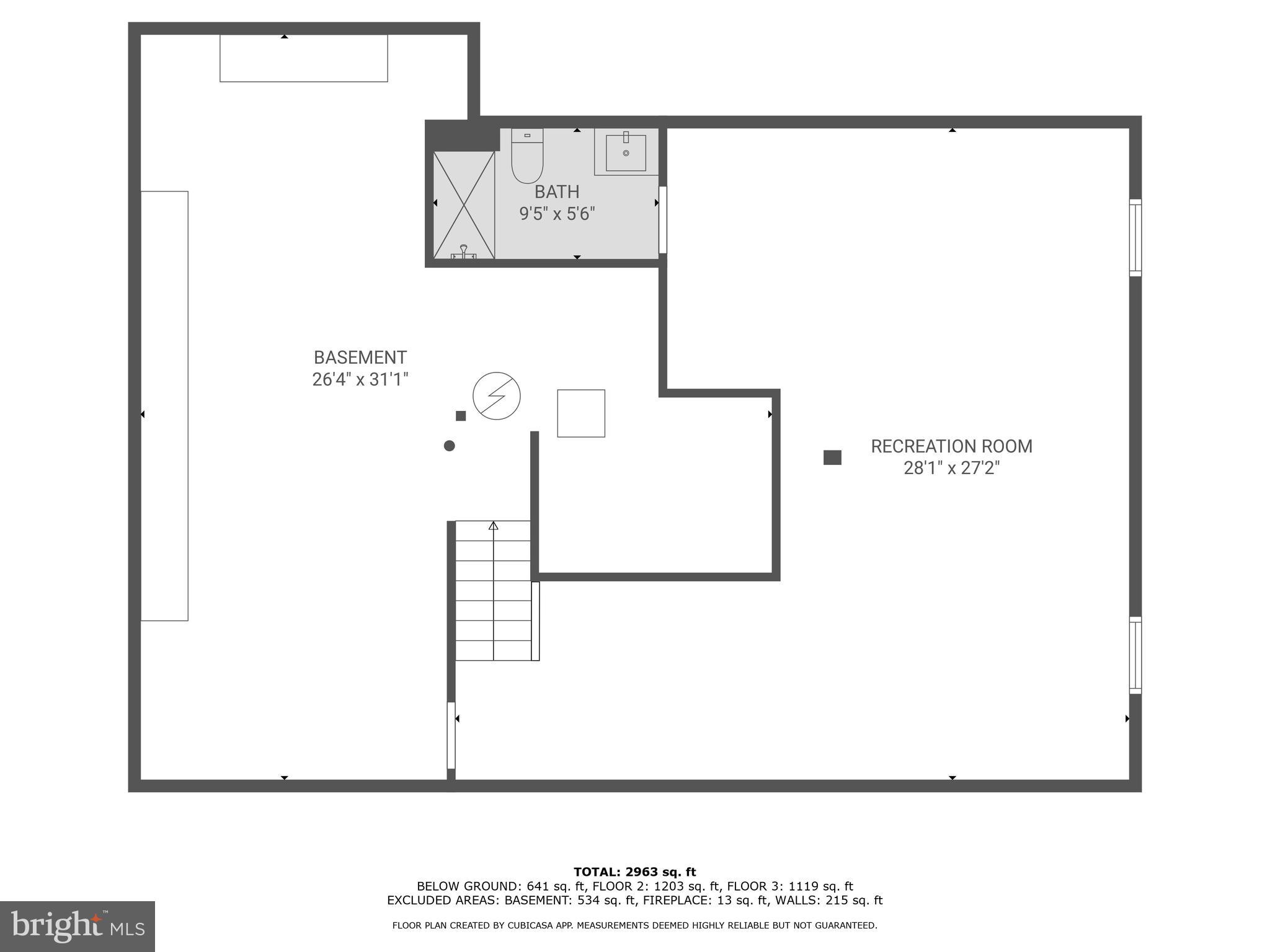 7838 Roundabout Way Springfield, VA 22153 - Photo 55 of 56 Lower Level Floorplan