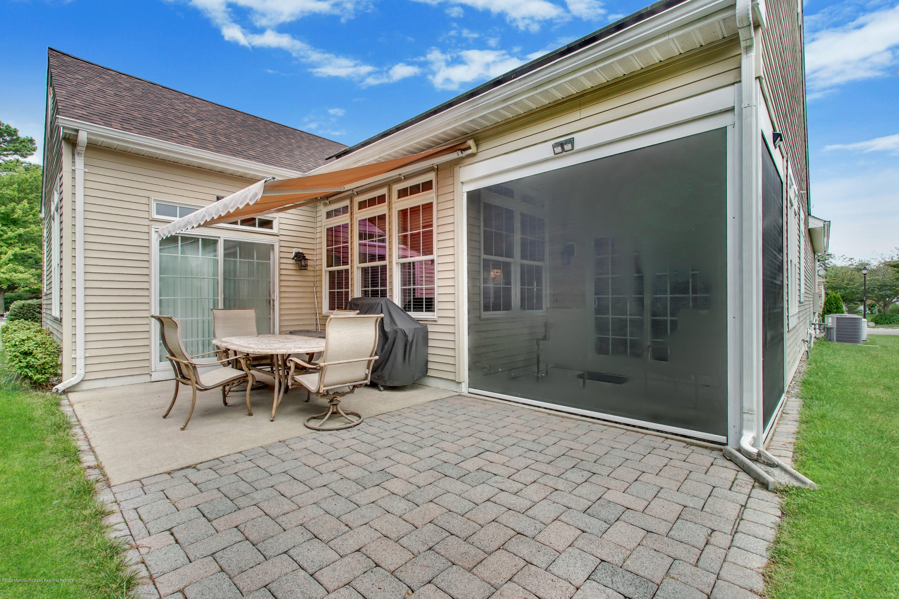 2 Pancoast Road Waretown, NJ 08758 - Photo 39 of 45 Retractable Screen on Covered Porch