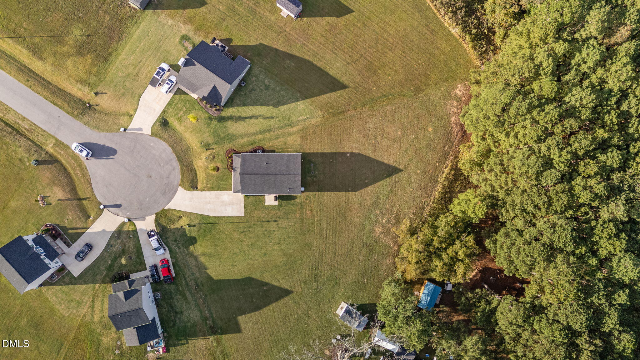 67 Overdrift Court Selma, NC 27576 - Photo 32 of 36 an aerial view of residential house with outdoor space