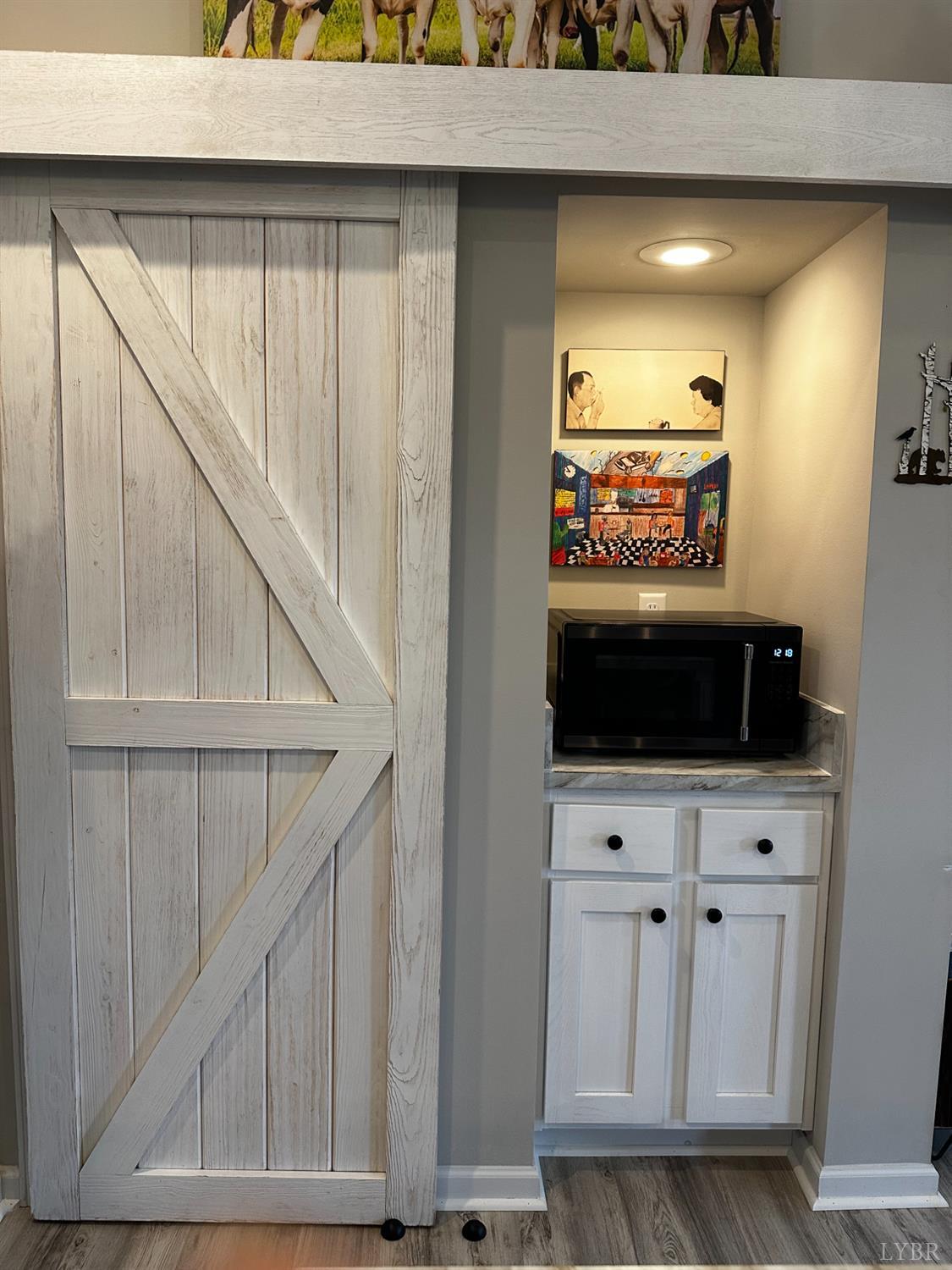 5049 Horseshoe Bend Road Goodview, VA 24095 - Photo 20 of 43 a view of entryway with wooden floor
